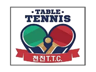 천진 TTC (탁구) 로고
